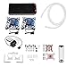 Kafuty Kit di Raffreddamento ad Acqua Compputer Fai-da-Te con dissipatore di Calore da 240 mm, Ventola LED, Blocco CPU/GPU, Serbatoio della Pompa dell'Acqua, Tubo Trasparente, ECC