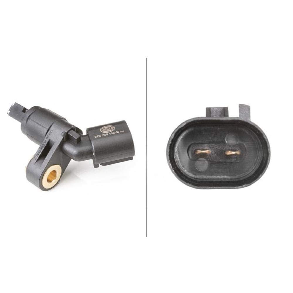 HELLA 6PU 009 106-071 ABS Sensor - Raddrehzahl - 12V - 2-polig