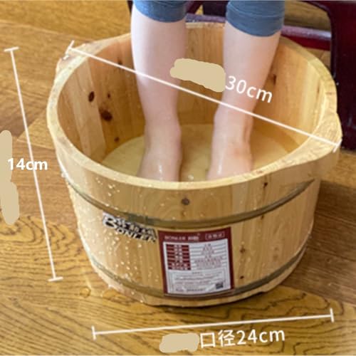 Baño de pies de madera, masaje y pedicura en casa miniatura 3