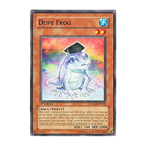Amazon.co.jp: 遊戯王 英語版 CRMS-EN028 Dupe Frog 魔知ガエル