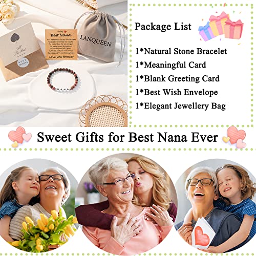 Lanqueen Nana Gifts Nana Mothers Day Gifts For Nana Bracelets Nanny Gifts Christmas Birthday Nana Bracelets For Women thumb #5