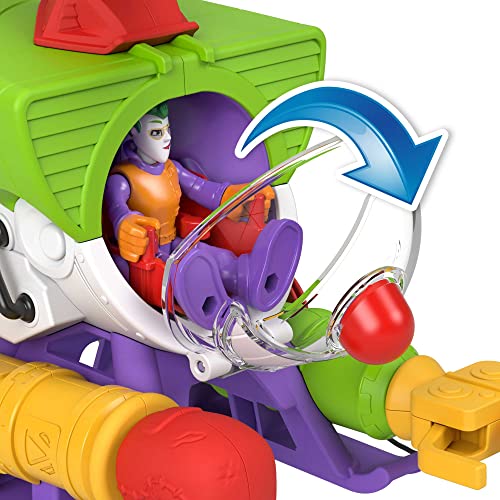 Fisher-Price HMV09 Imaginext Dc Super Friends Joker Helicopter Robot 25Cm Tall Joker Helicopter thumb #2