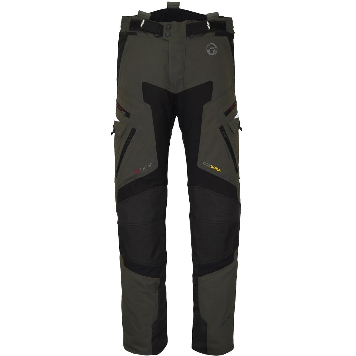 Büse Gravel XR Wodoodporne damskie motocyklowe spodnie tekstylne, antracytowy, 40