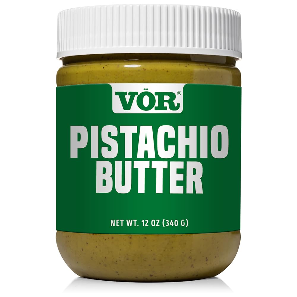 Vör Pistachio Butter (12oz) | 100% Pure Pistachio Paste | Rich & Nutty Filling for Knafeh Dubai Chocolate Bars