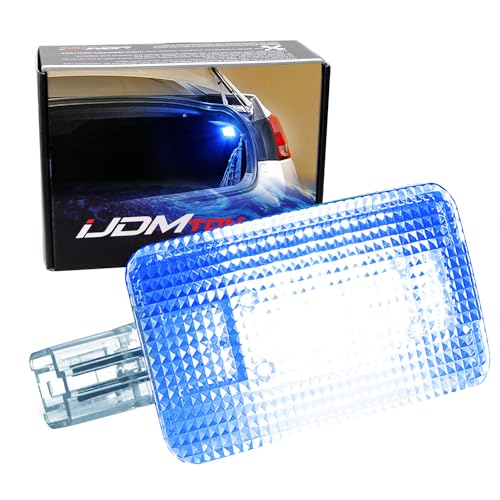 Lámpara LED para maletero ultra azul iJDMTOY 2W miniatura 1