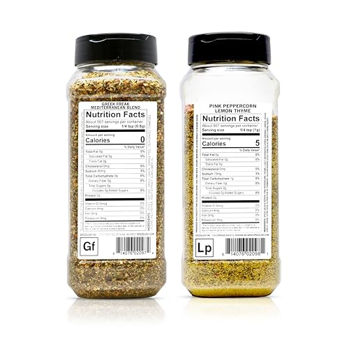 Spiceology – Greek Freak & Pink Peppercorn Lemon Thyme Seasoning Bundle – Mediterranean-Inspired Spice Blends for Chicken, Seafood, Pasta, Roasted Vegetables & More – Gourmet All-Purpose Rubs – 2-Pack image 5
