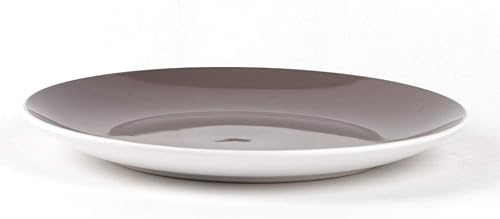 Miniatura 5 de juego de vajilla de gres en forma de cupé, blanca en el exterior + interior