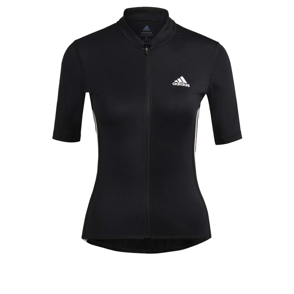 adidas The Short Sleeve Cycling Jersey Women's, Black, Size L
