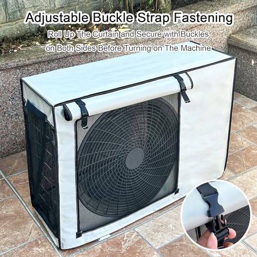 Housse pour climatiseur imperméable et anti-chaleur à boucle - 6
