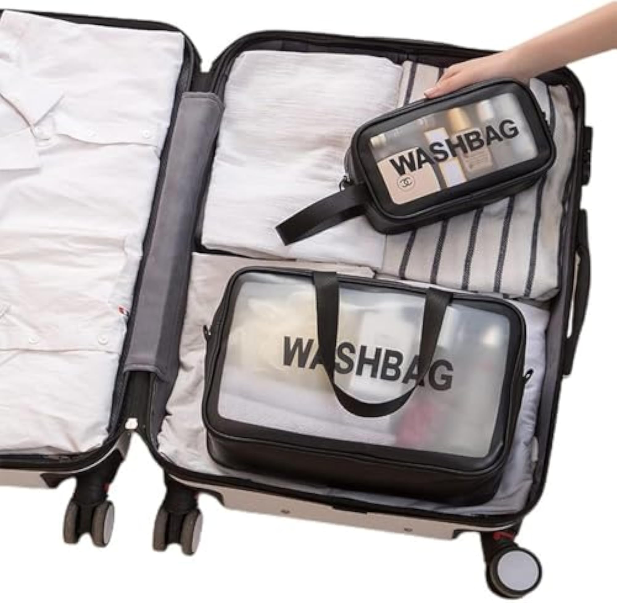 Portable Makeup Bag Travel Toiletries Organizer for Women