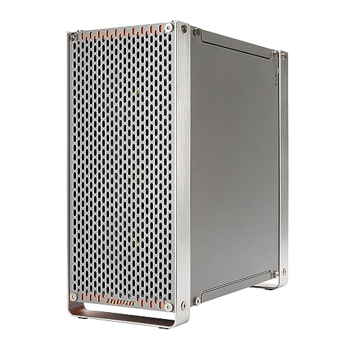 Gabinete para PC InWin Dubili Full Tower Gaming (Serie iBuildiShare) con 4 ventiladores ARGB preinstalados - Gris Titanio miniatura 3