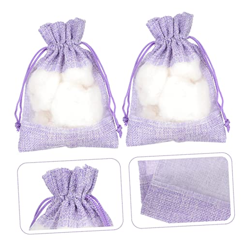 10 bolsas de saquitos perfumados de lavanda con cordón miniatura 7