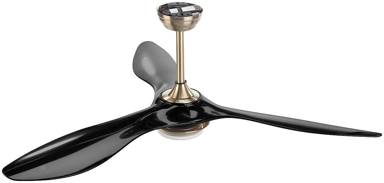 Sichler Haushaltsgeräte Deckenventilator Alexa: 2in1-WLAN-Deckenventilator & LED-Lampe, Sprachsteuerung, Timer,1000 lm (Alexa kompatibel, Smart Home, Kühl)