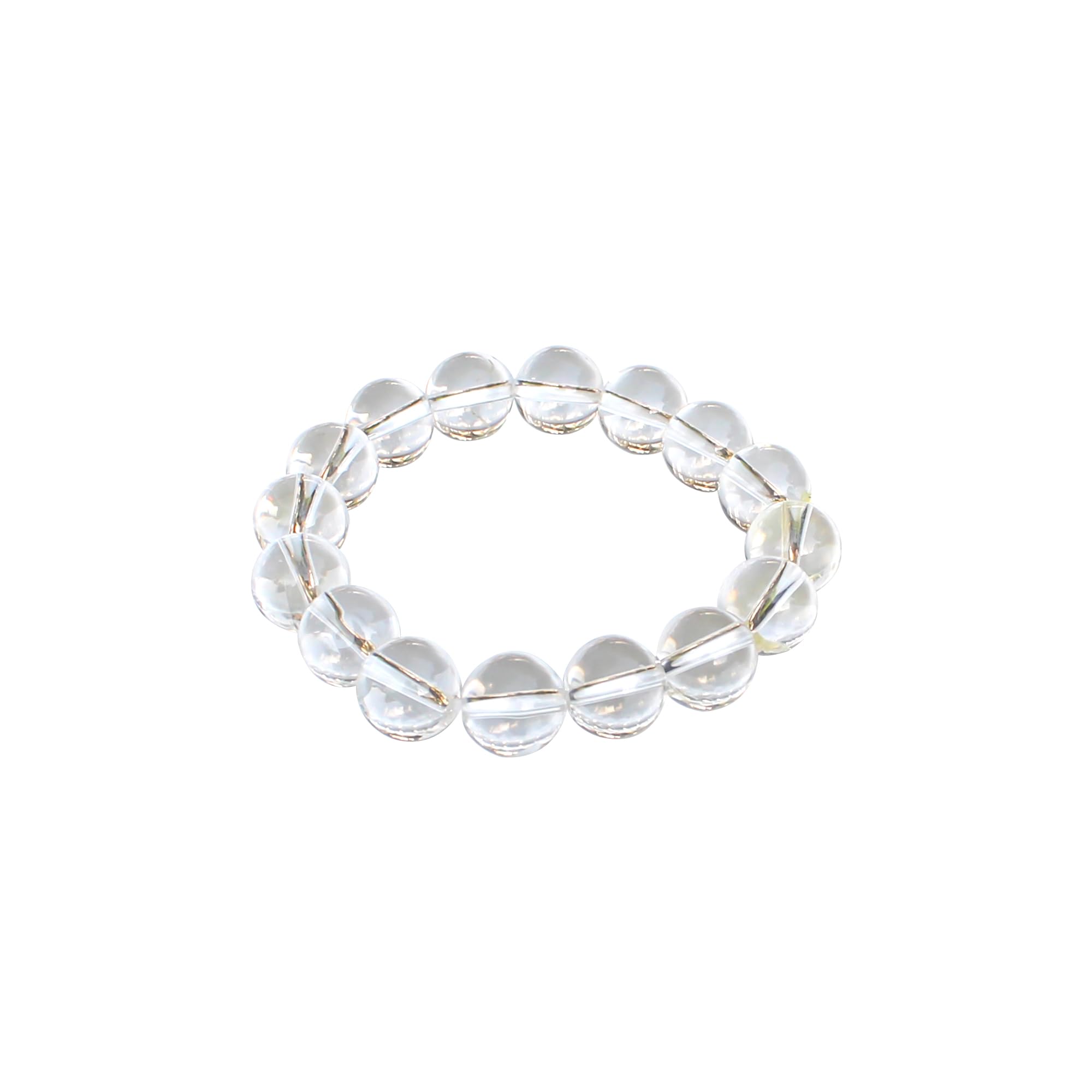 The Cosmic Connect Clear Quartz Crystal Bracelet 12mm Bead for Balance & Harmonize Energy (B0CVS1N4G4) Amazon Price History, Amazon Price Tracker
