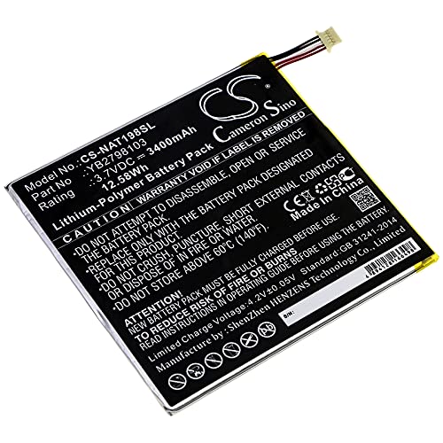 Zenander 3.7V YB2798103 Battery Replacement for ONN Tablet 8 ONA19TB002