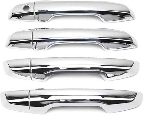 Dreamseek Cubierta de manija de puerta para Honda CR-V CRV 2017 2018 2019 2020 2021 2022 2023 Cromo Exterior Trim Decoración Tapa protectora (sin Dreamseek Cubierta de manija de puerta para Honda CR-V CRV 2017 2018 2019 2020 2021 2022 2023 Cromo Exterior Trim Decoración Tapa protectora (sin