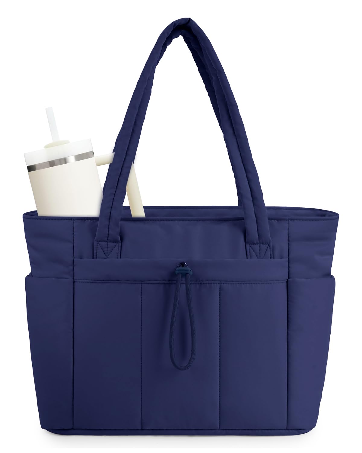 Wandering Nature Tote Bag for Women, Puffy Handbags for Work, Travel, Nurse