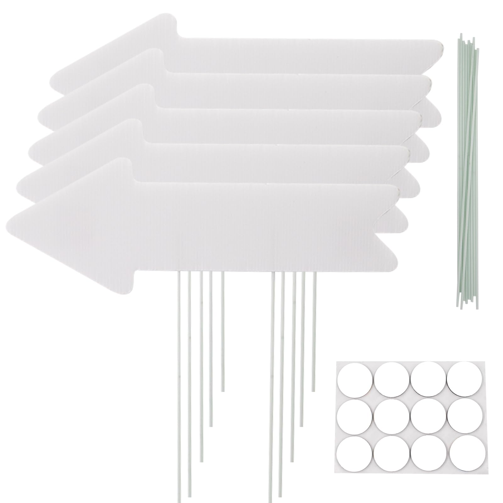 Capoda Confezione Da 10 Fogli Di Plastica Ondulata, Vuoti, In Plastica