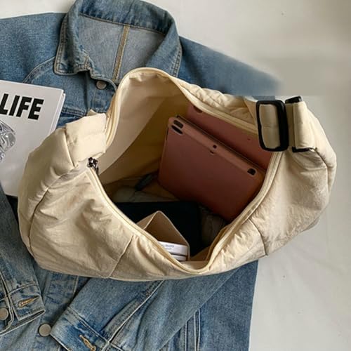 Quilted Puffer Tote Bag for Women Puffy Shoulder Bag Large Crossbody Bag Lightweight Padding Pufferr Shoulder Bag2