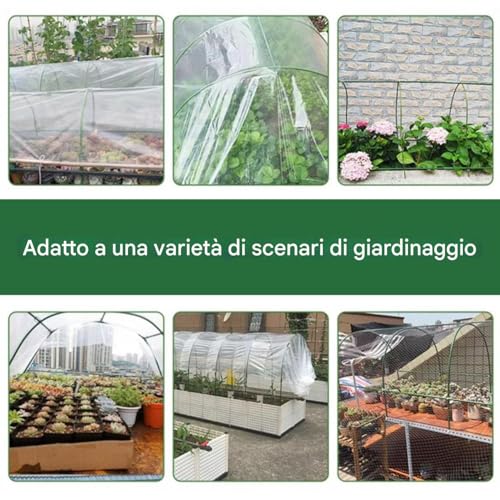 Soporte para plantas contra exceso de agua en camas elevadas 5