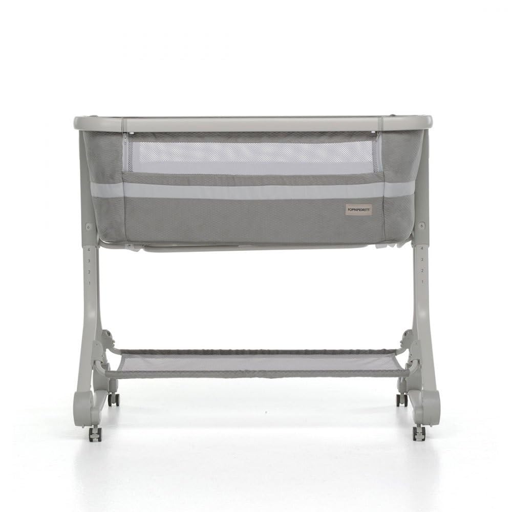 Foppapedretti MyBebè Culla Co-Sleeping, per Bambini dalla nascita a 6 mesi (fino a 9 Kg), Perla
