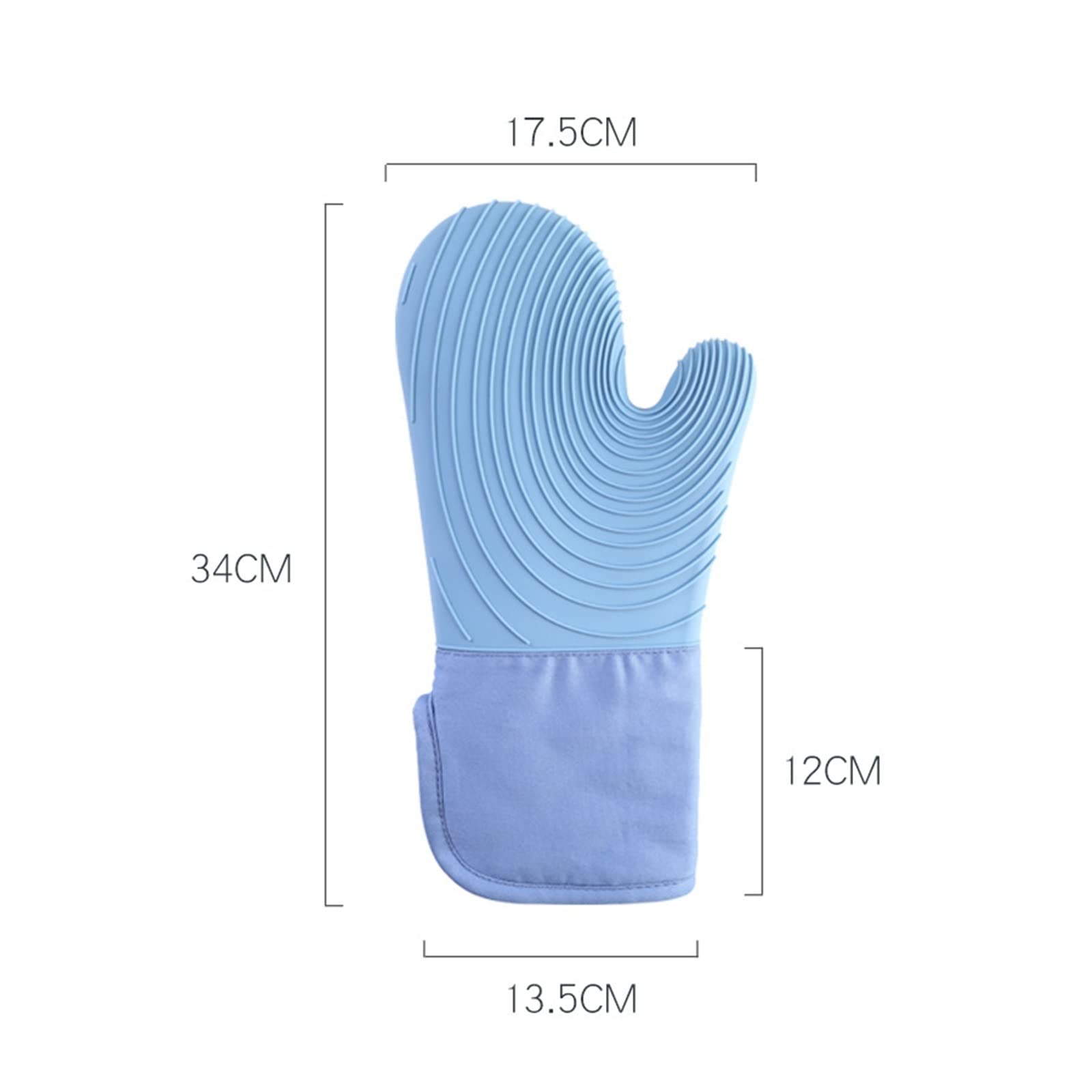 Gants de Cuisine en Silicone résistants à la Chaleur, Gants de Cuisine, Gants de Four, Gants de Cuisine épais spéciaux for Four à Micro-Ondes, Gants de Cuisine for Gril(2)