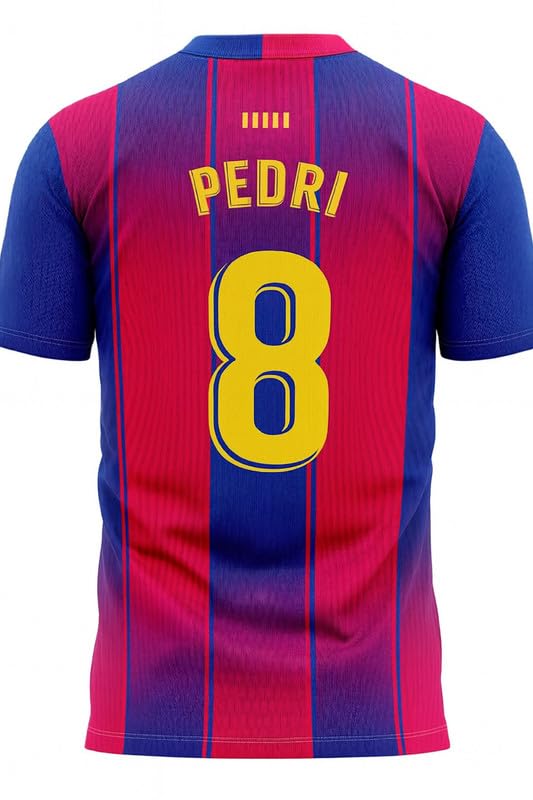 FC Barcelona PEDRI 8 ジャージ M Barcelona Jersey 2025 Pedri 8 Away Tshirt for (Mens