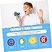 Kisangel 1pc Mini Voice Amplifier Toy Plastic Megaphone for Boys and Girls Fun Voice Changer Safe and Lightweight Handheld Loudspeaker for Parties and