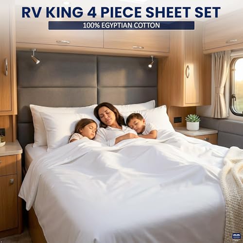 Cottingon 4 Piece Short Queen Sheets, 15" Deep, Egyptian Cotton, White by Cottingon - Used condition - Image 3