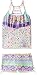 Vigoss Big Girls' Candy Land Two Piece Tankini Ladder Back Swimsuit
