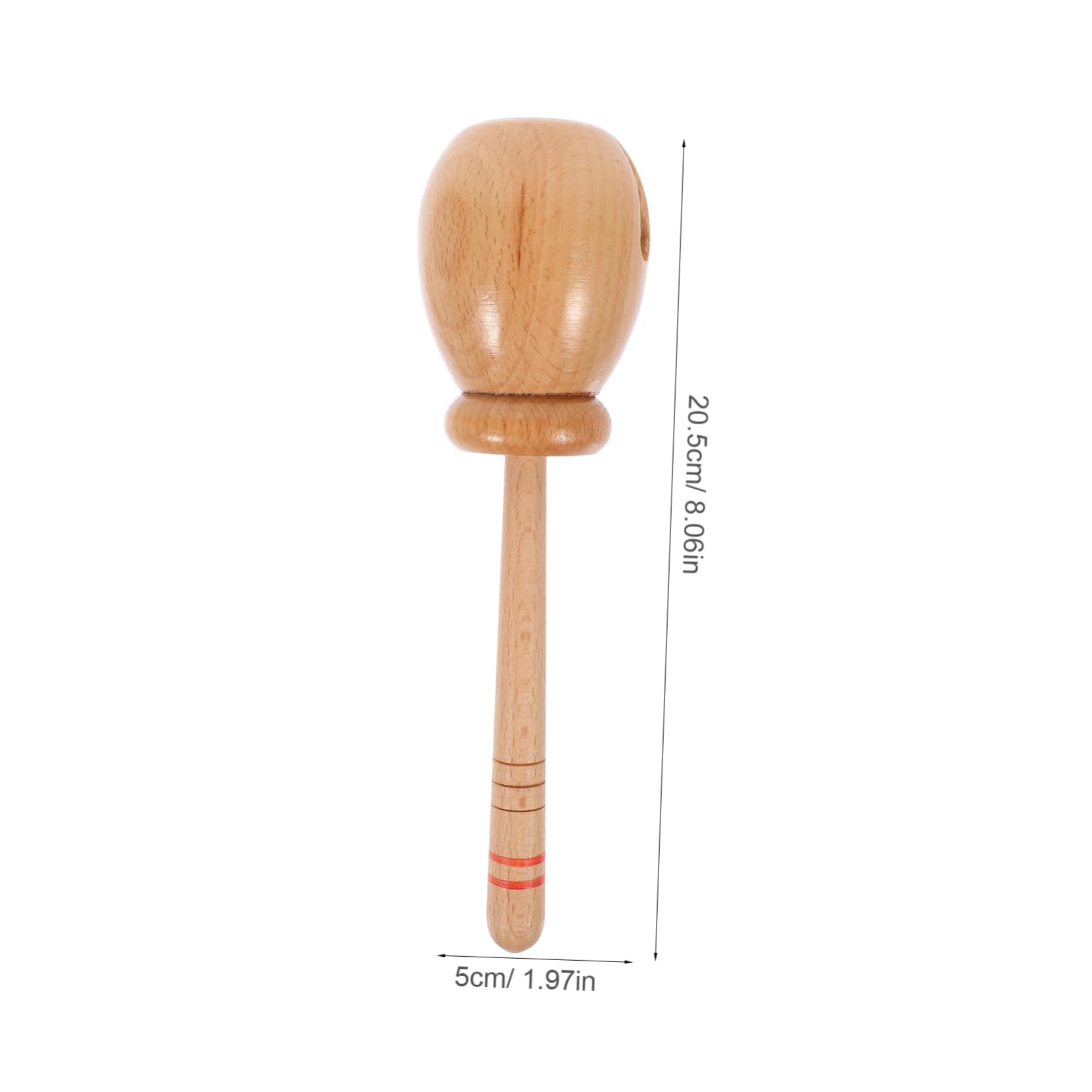 GALPADA 1 Set Block Percussion Instrument for Educational Musical with Mallet Safe and Easy to Play Encourages Rhythm and Listening Skills for Early Music Learning