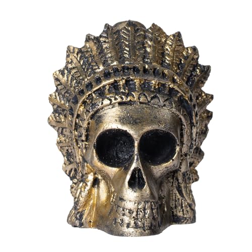 Aztec Death Whistle, Loudest Human Sounding Screams 125+ Decibels, Real Screaming Demon Knight Aztec War Whistle Authentic Human Sounding Screams (Golden)