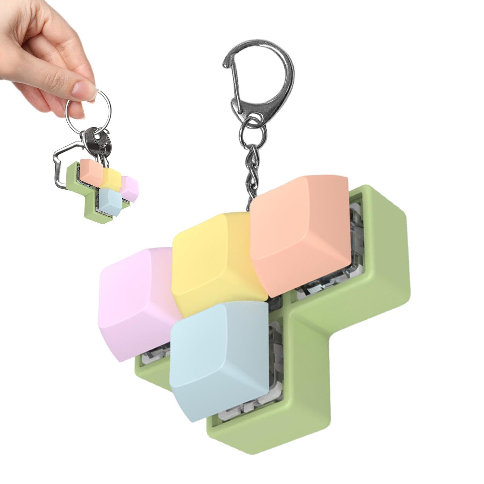 Amazon.co.jp: キーボード フィジェット クリッカー キーホルダー