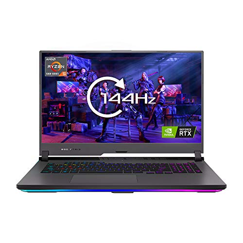 ASUS ROG Strix G713IE 17.3 Inch Full HD IPS 144 Hz Gaming Laptop (AMD Ryzen 7-4800H, Nvidia GeForce RTX 3050Ti, 8 GB RAM…