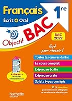 Objectif BAC Français écrit et oral 1re BAC 2022 2017150940 Book Cover