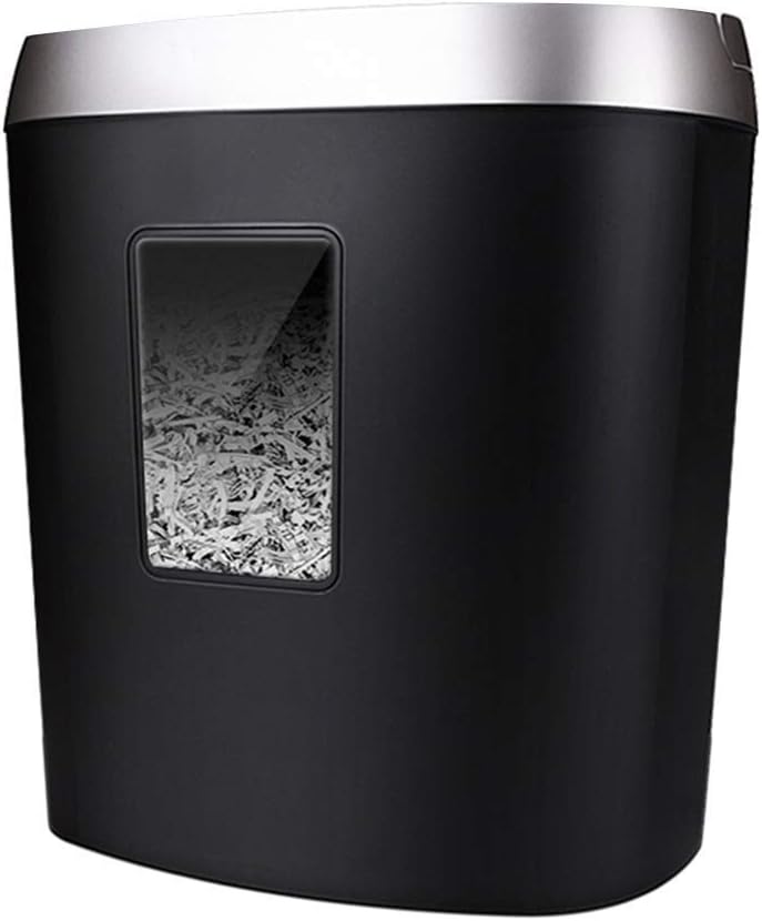 Office Supplies Shredder 5 Cross-Cut Paper Home Office Shredder with 17L Waste Paper Capacity Visible Window 350 * 250 * 390mm ，Paper(Color:OneColor)