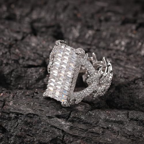 14K Gold Thorn Moissanite Ring, Inspirational Gift for Overcoming Life's Challenges and Gift for Him2