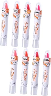 minkissy 8 Peças Brilho Labial Hidratante Bálsamo Labial Suave Hidratante Labial Seguro Para Gravidez Bálsamo Labial De Longa Duração Brilho Labial Não Pegajoso Brilho Labial Plumping
