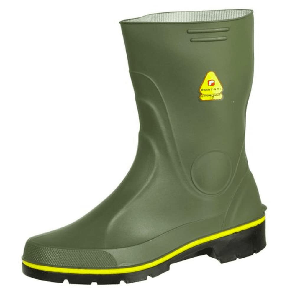 Nora Unisex Adults Farm Work Boots, Professional low boot for agriculture and forestry, Green, 11 UK (46 EU)