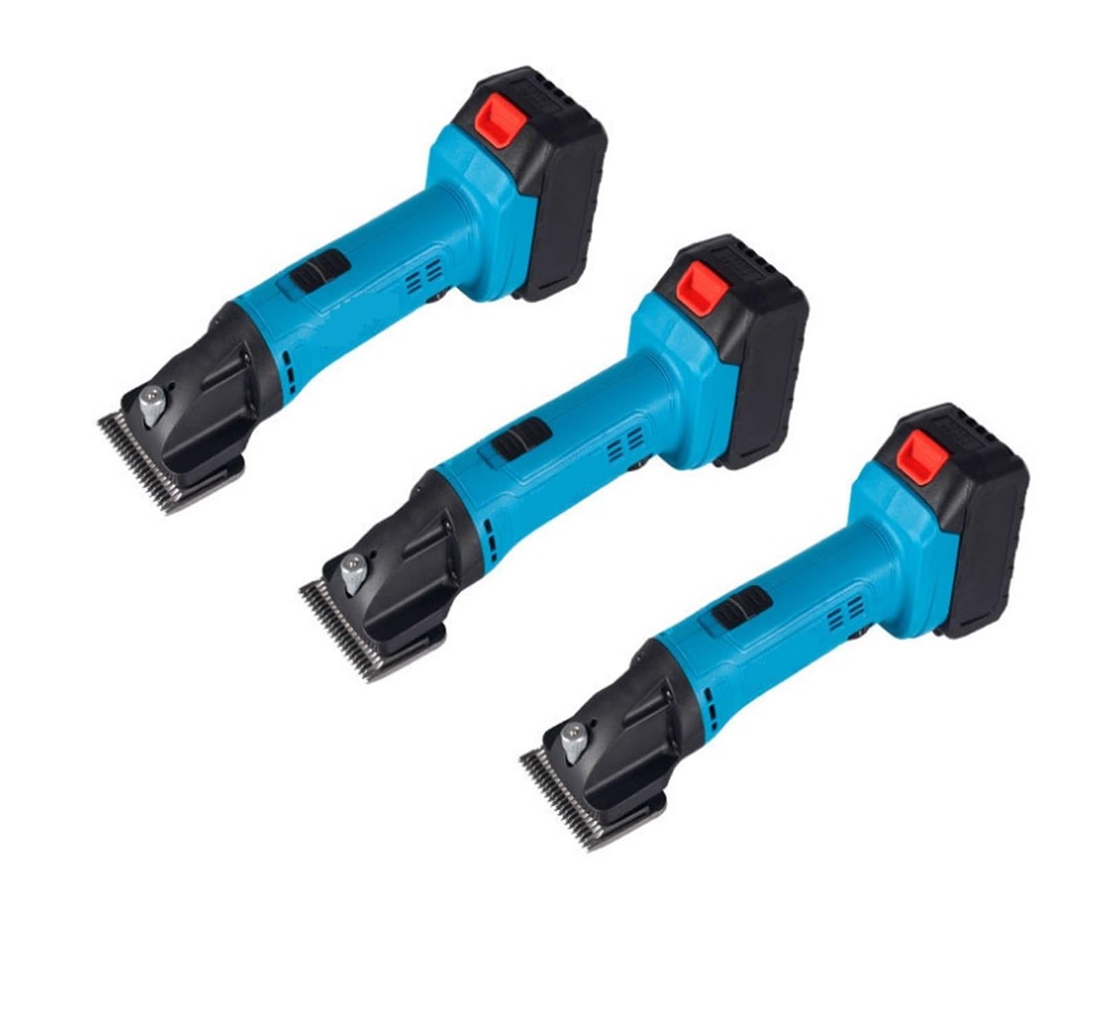 Tijeras eléctricas for ovejas de 6 velocidades, tijeras eléctricas de 13 dientes, tijeras de lana inalámbricas, esquila de ovejas Para Afeitar Pelaje Lana Granja Ganado Mascota