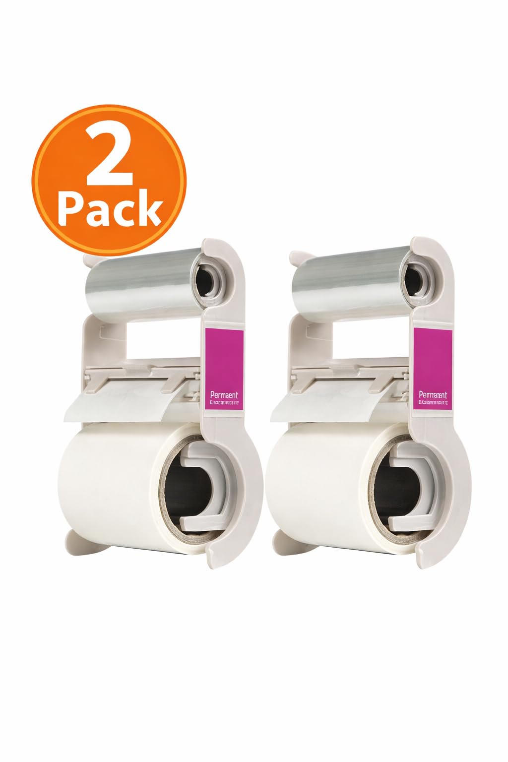 2-Pack - Xyron Acid-Free Permanent Adhesive Refill Cartridge for XRN150 1.5-inch "X" Sticker Maker, 20-feet Each