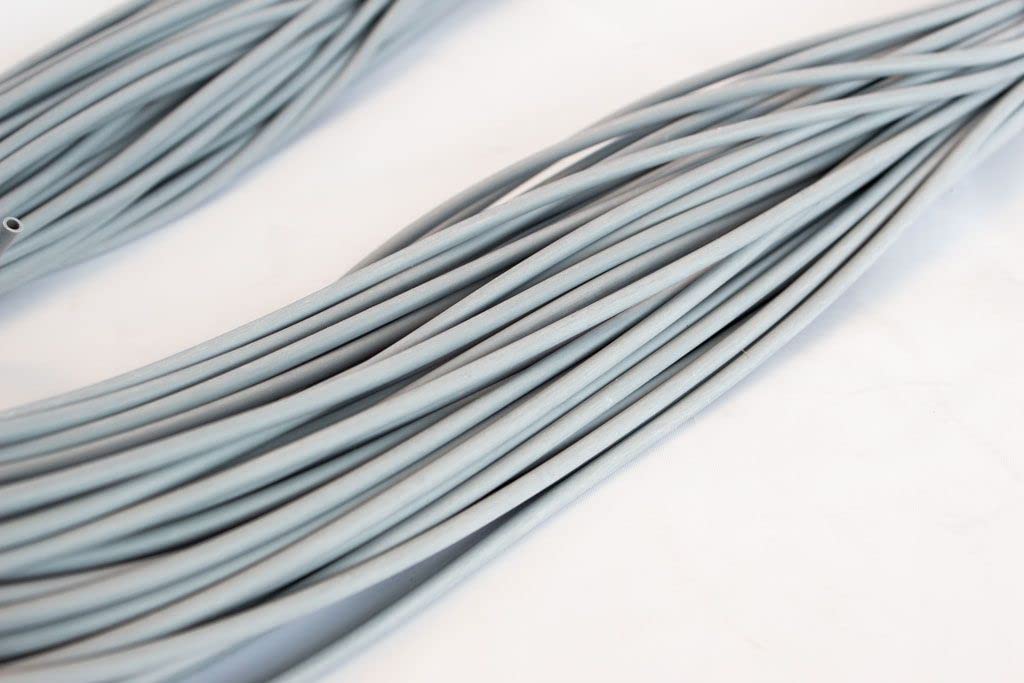 SP15 Silicone Rubber Tubing 1.5mm ID x 0.5mm Wall - Grey (50 mtr)