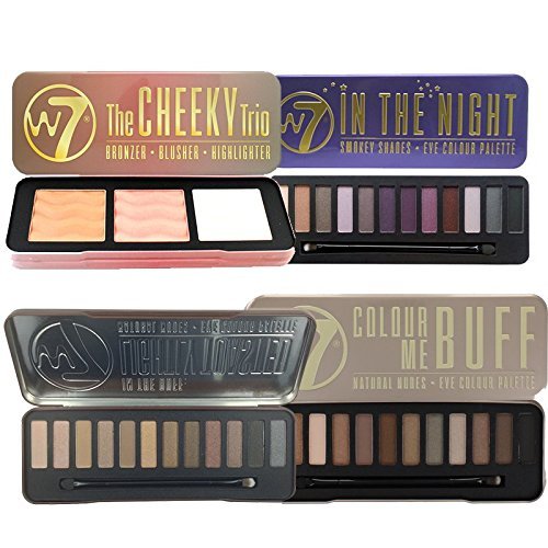 W7 Ultimate Collection 2 Includes In The Buff, Lightly Toasted, In the Night & Cheeky Trio