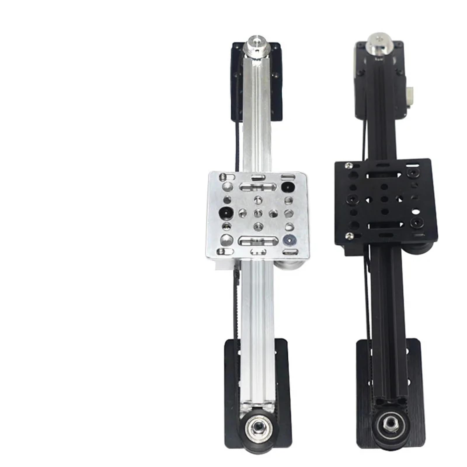 Compatible avec l'actionneur linéaire de Table coulissante 250mm-500mm CNC NEMA17 2020, Table de guidage de mouvement à fente en V(Silver,300mm)