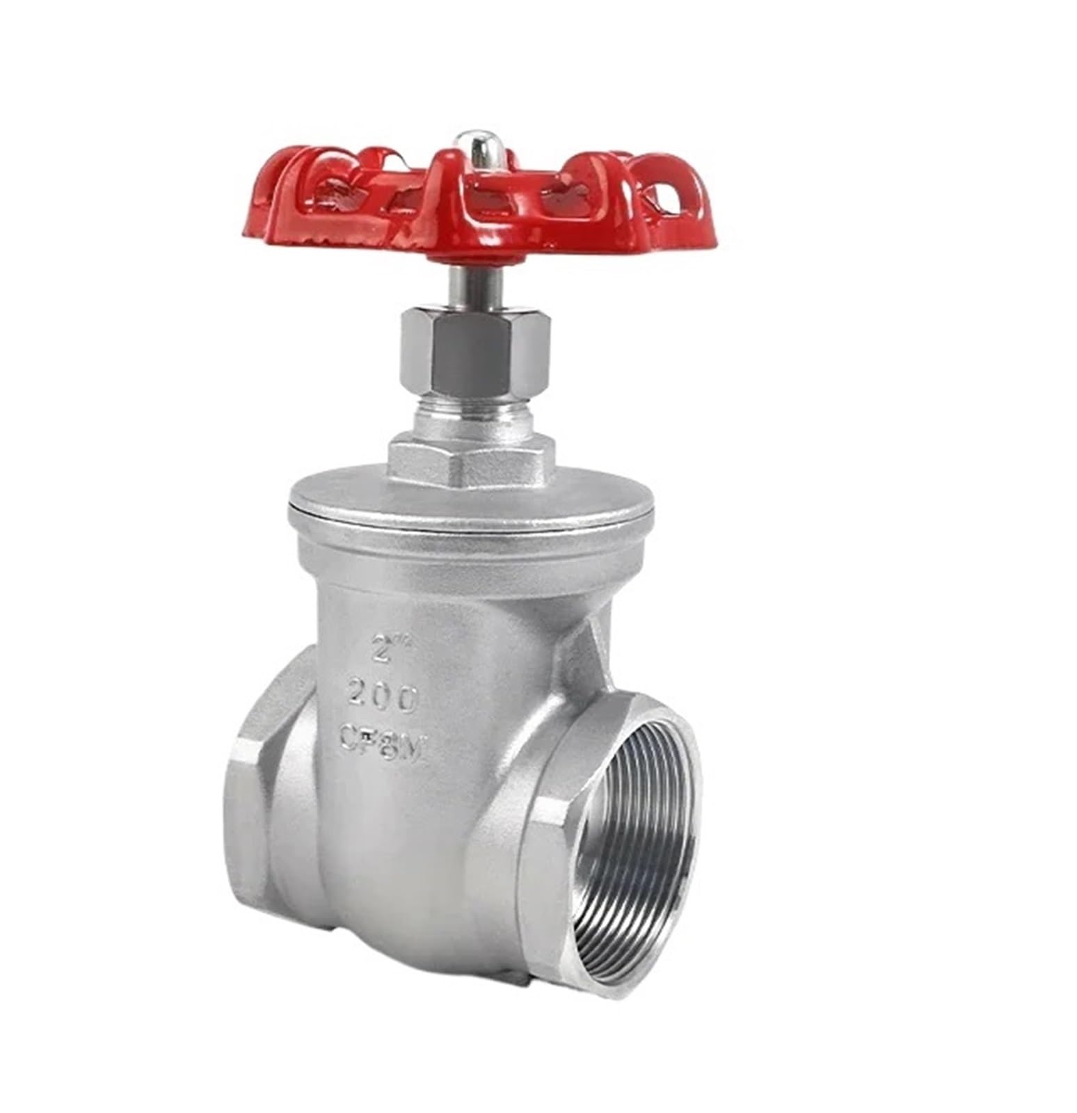 Válvula de compuerta acero inoxidable 304 con rosca for agua y aceite Para Agua(304 DN40)