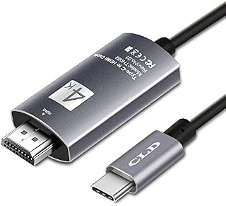 USB C to HDMI Cable 6.6ft, Colorfulday USB 3.1 Type C Thunderbolt 3