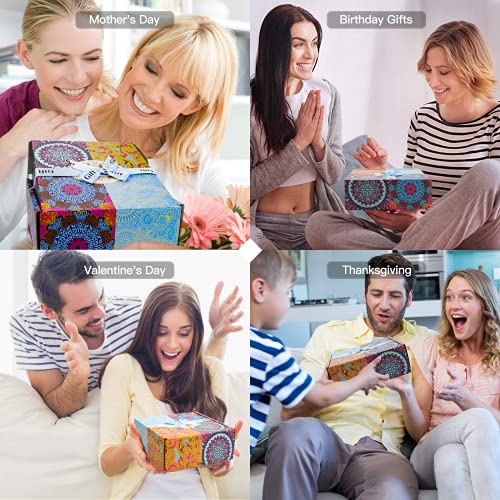 Scented Candles Gifts For Women - 4 Pack 4.4 Oz Aromatherapy Candles For Home Scented, Unique Friend Birthday Gifts For Women Stress Relief, Lavender Soy Wax Candle Set #TOP6