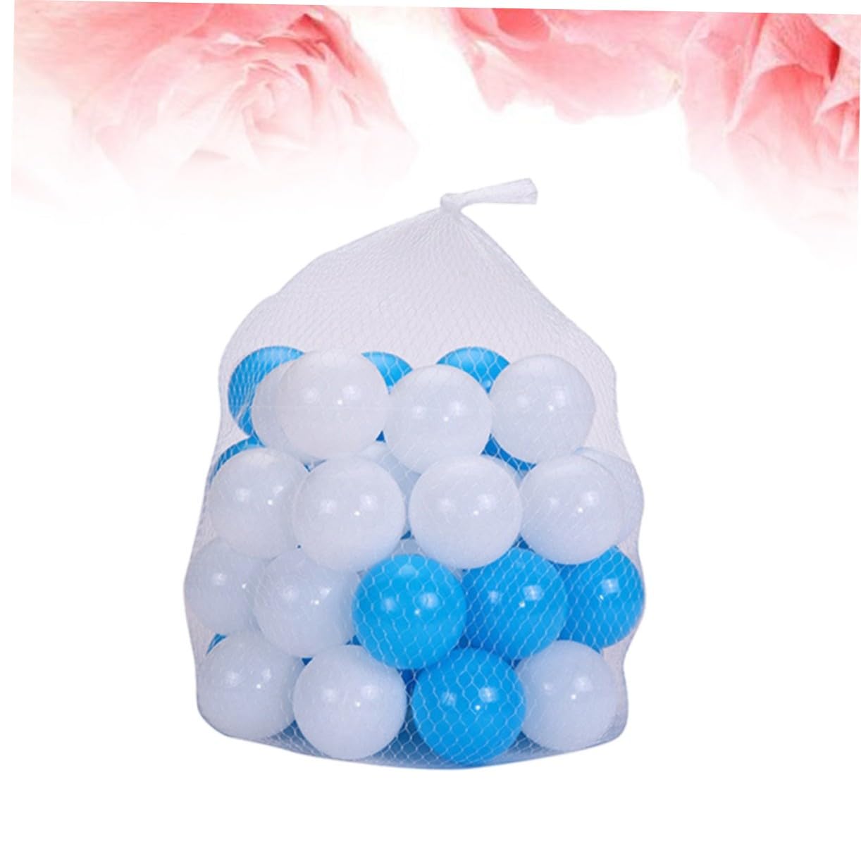 TOYANDONA Bolas de Plástico Gruesas 7cm 50 Piezas PE para Bebés y Niños