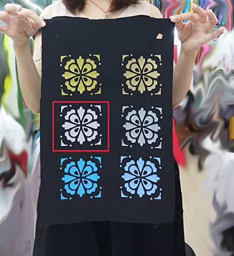 Image of guangyintong Gray Heat Transfer Vinyl HTV Rolls, 12 inch x 8ft Iron on Vinyl for T-Shirts Glossy Surface HTV Vinyl for All Cutter Machines Easy to Cut & Weed for Heat Vinyl Design