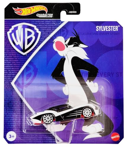 Hot Wheels Warner Bros DC Scooby y Looney Tunes Set 6 autos miniatura 4